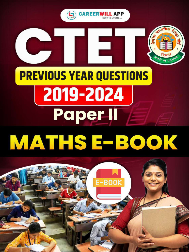 Math Problems and Solutions for CTET | PDF | Elementary Geometry