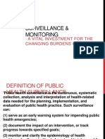Surveillance and Monitoring