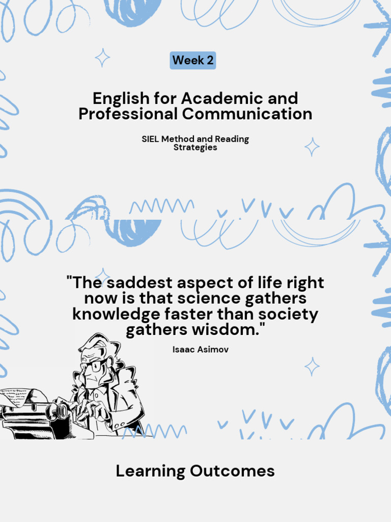 English For Academic Week 2 | PDF | Argument | Reading Comprehension