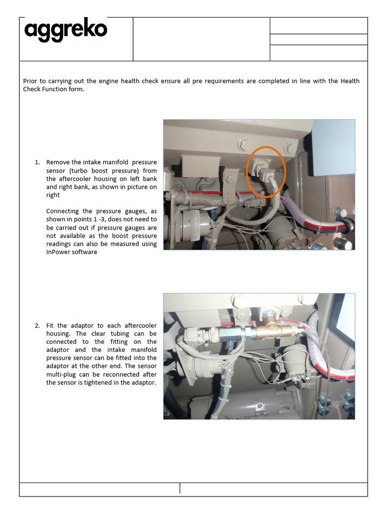 QST30 Engine Health Check Procedure | PDF | Pressure Measurement ...