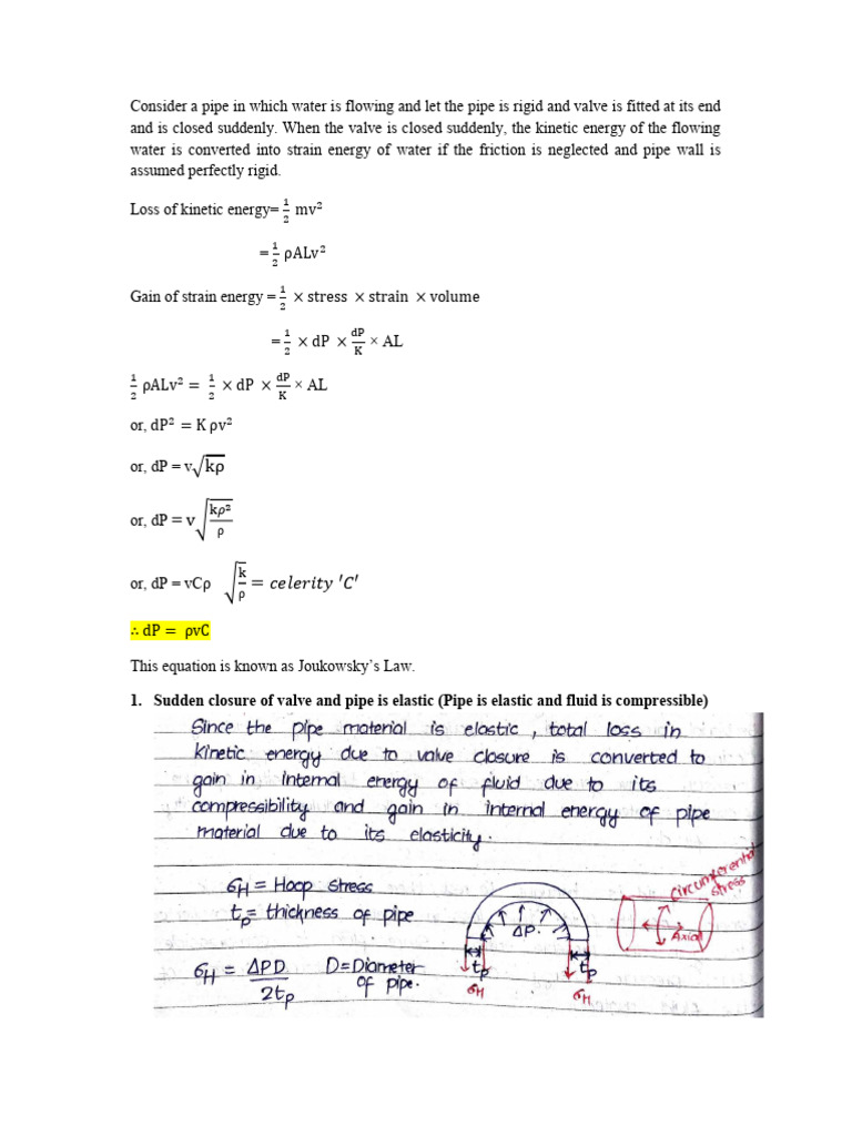 Celerity Equation | PDF