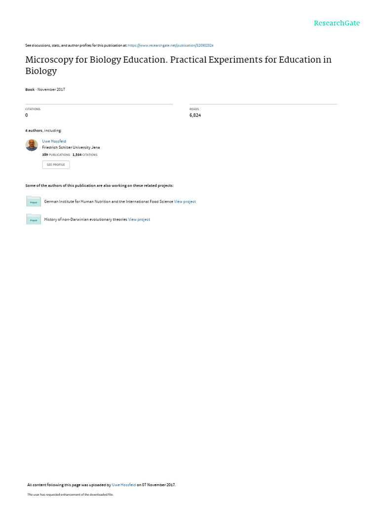 En Microscopy Biology Education | PDF | Angular Resolution | Microscope