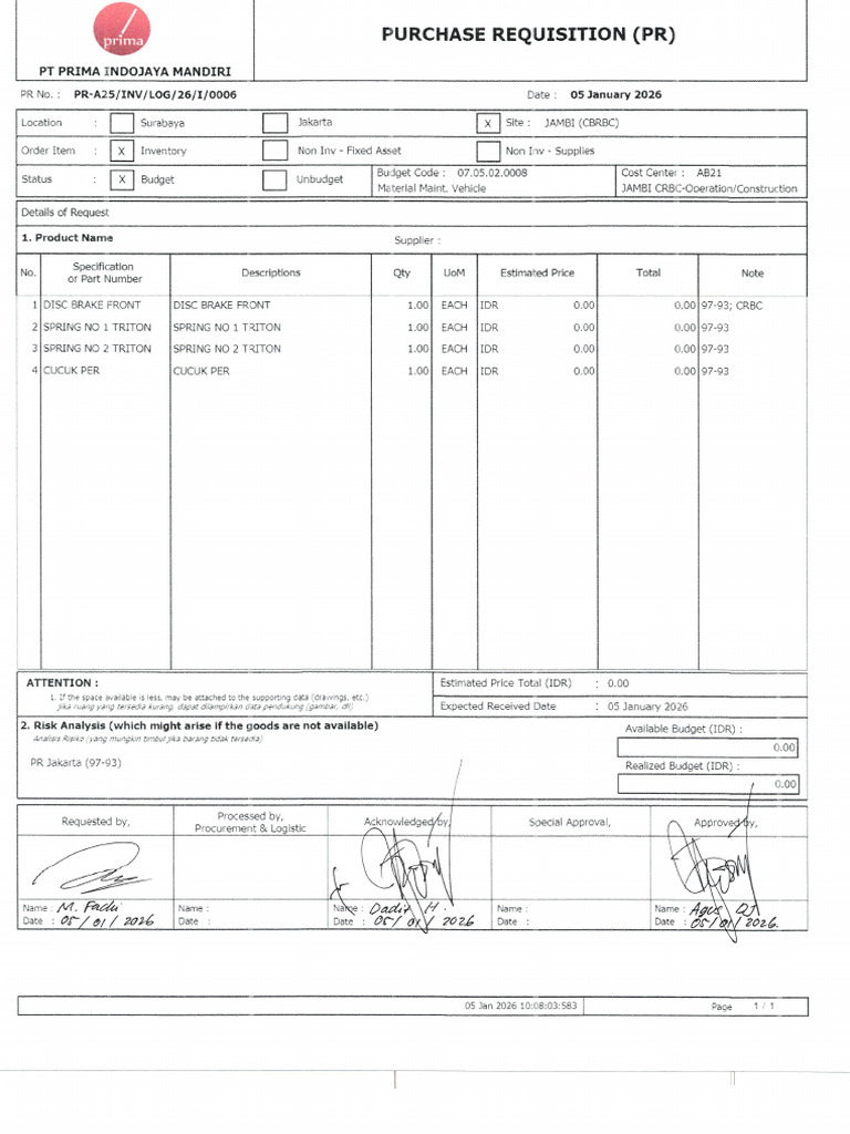 PR I 0006 | PDF