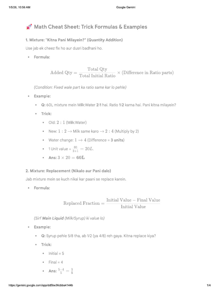 Maths imp | PDF