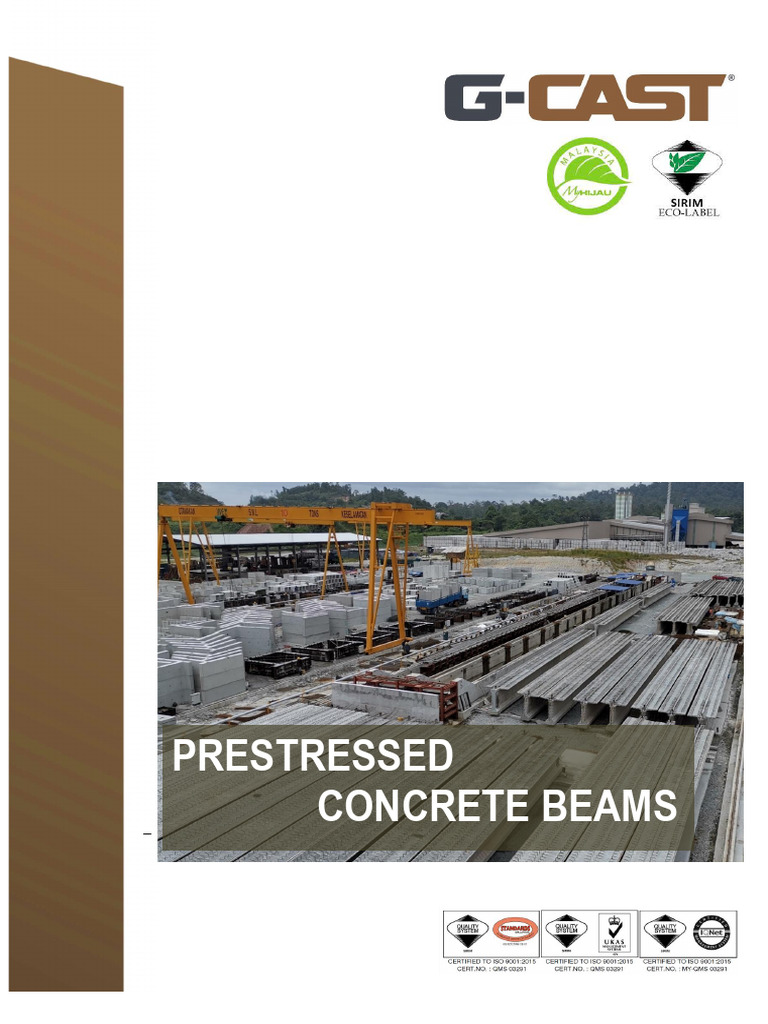 Prestressed Concrete Beams Specifications | PDF | Beam (Structure ...