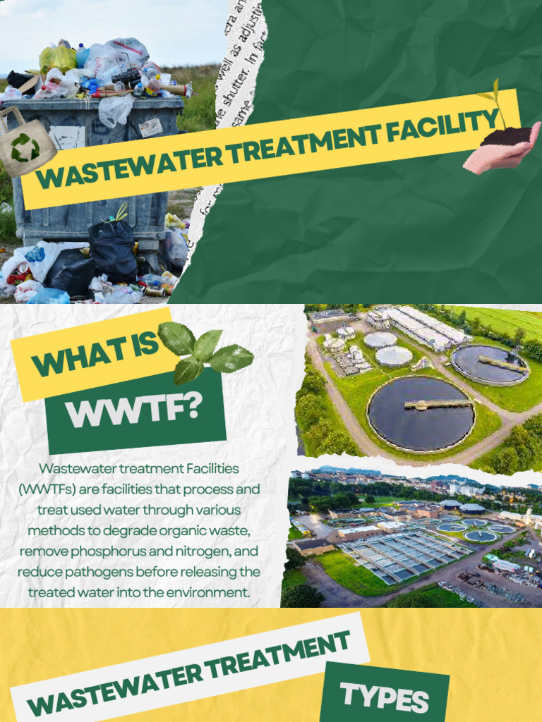 Wastewater Treatment Process Overview | PDF | Sewage Treatment ...
