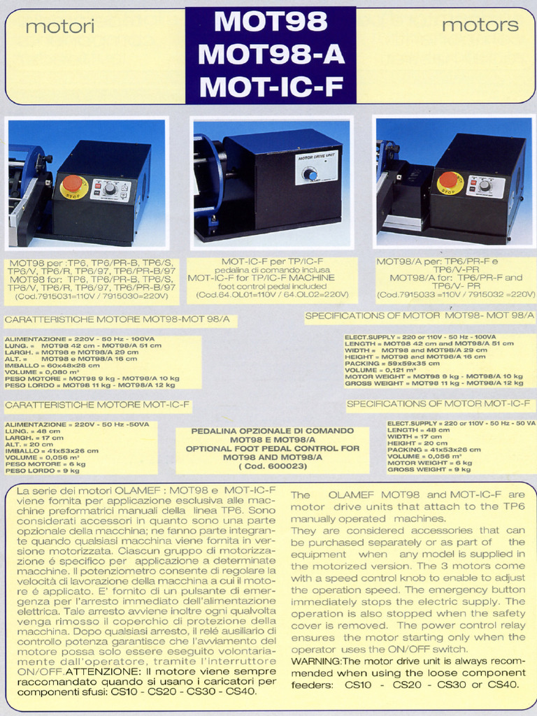 Motors | PDF