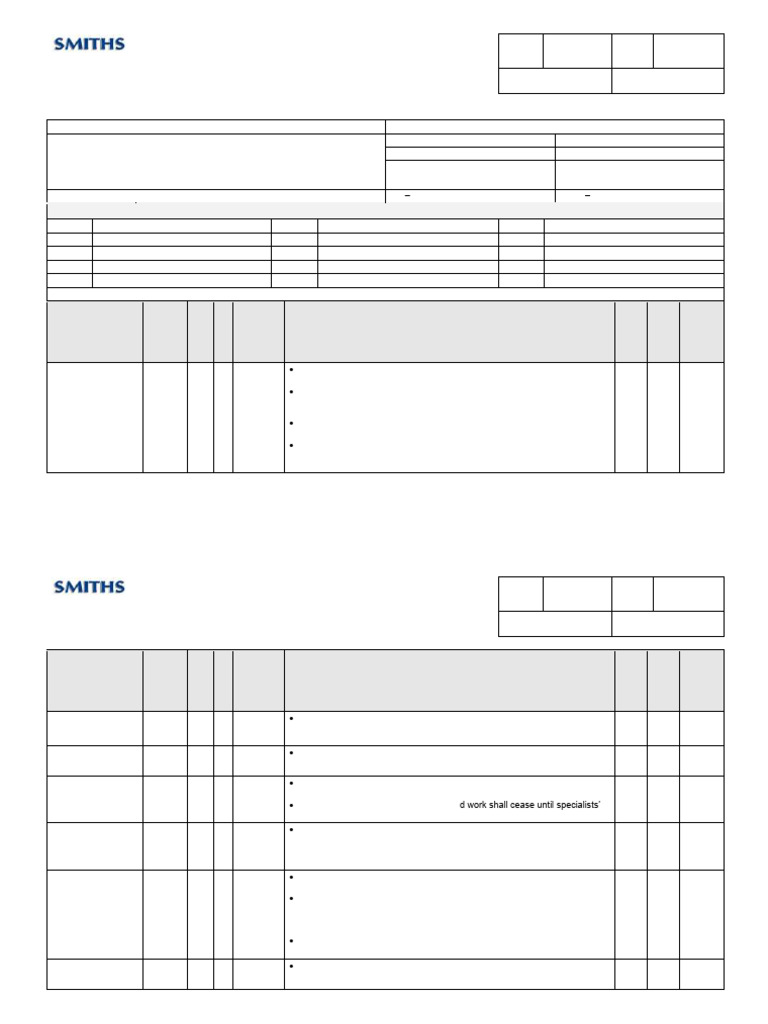Risk Assessment for Demolition at Sainsbury Newport | PDF | Risk | Risk ...