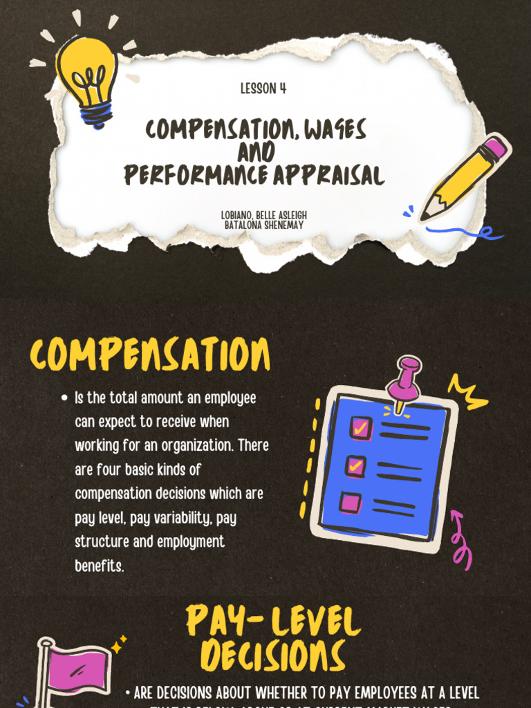 Compensation and Performance Appraisal | PDF | Performance Appraisal ...