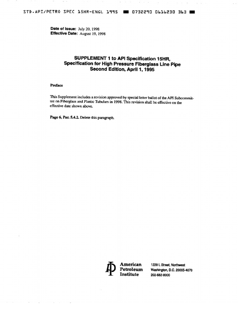 American Petroleum Institute Copyrights | PDF