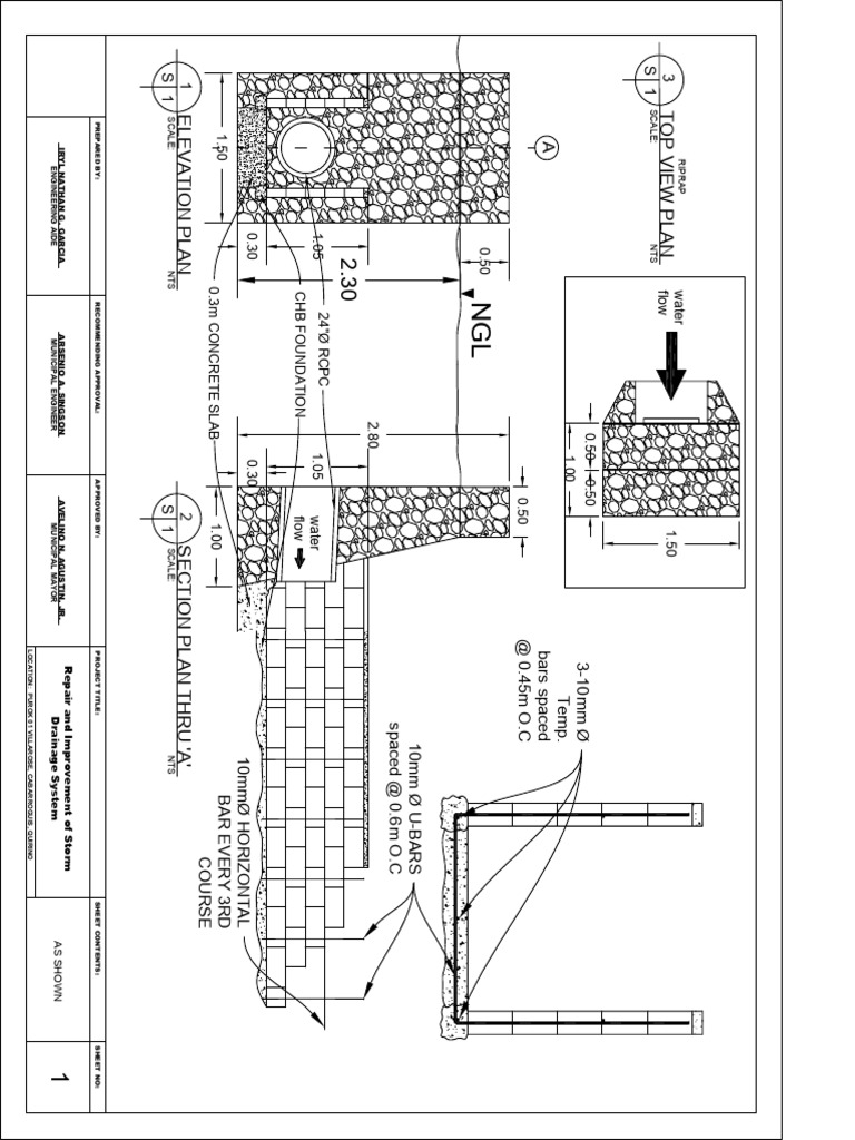 Storm Drainage System Improvement Plan | PDF