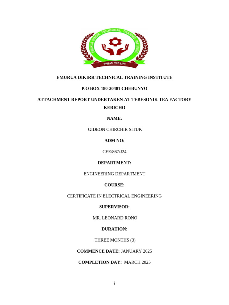 Electrical Engineering Training Report | PDF | Electrician | Electricity