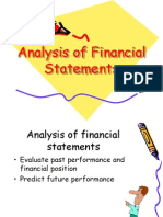 Analysis of Financial Statements