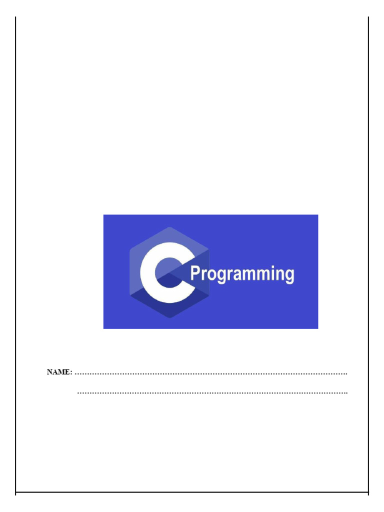 C Programming Principles and Basics | PDF | Data Type | Integer ...