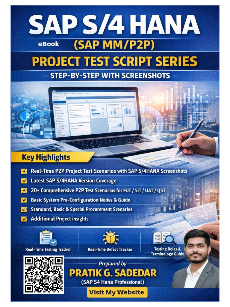 SAP S/4HANA P2P Testing Guide | PDF | Invoice | Receipt