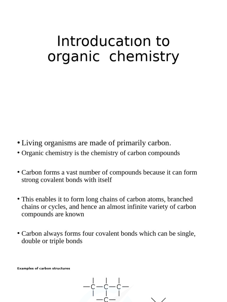 Introd Organic Chemistry | PDF | Functional Group | Alkane