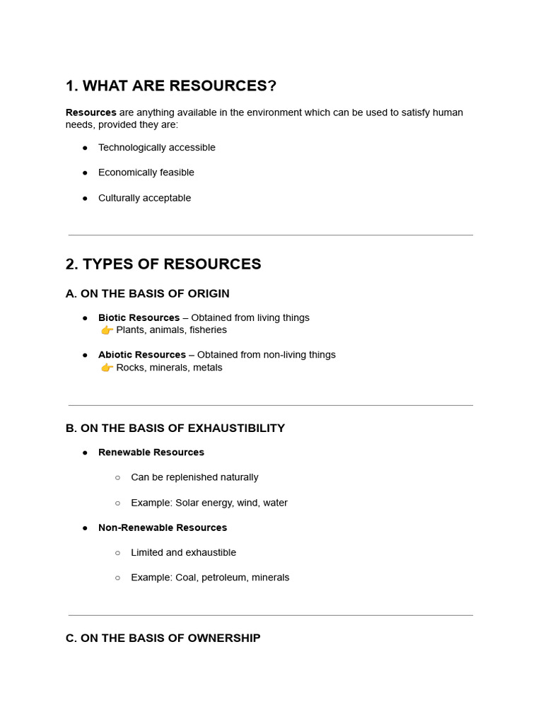 Understanding Resources and Sustainability | PDF | Soil | Sustainable ...
