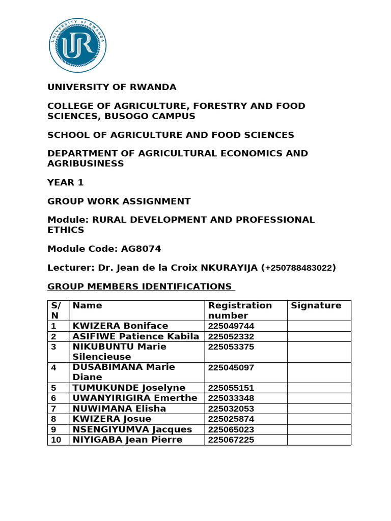 Rural Deveopment & P.E | PDF