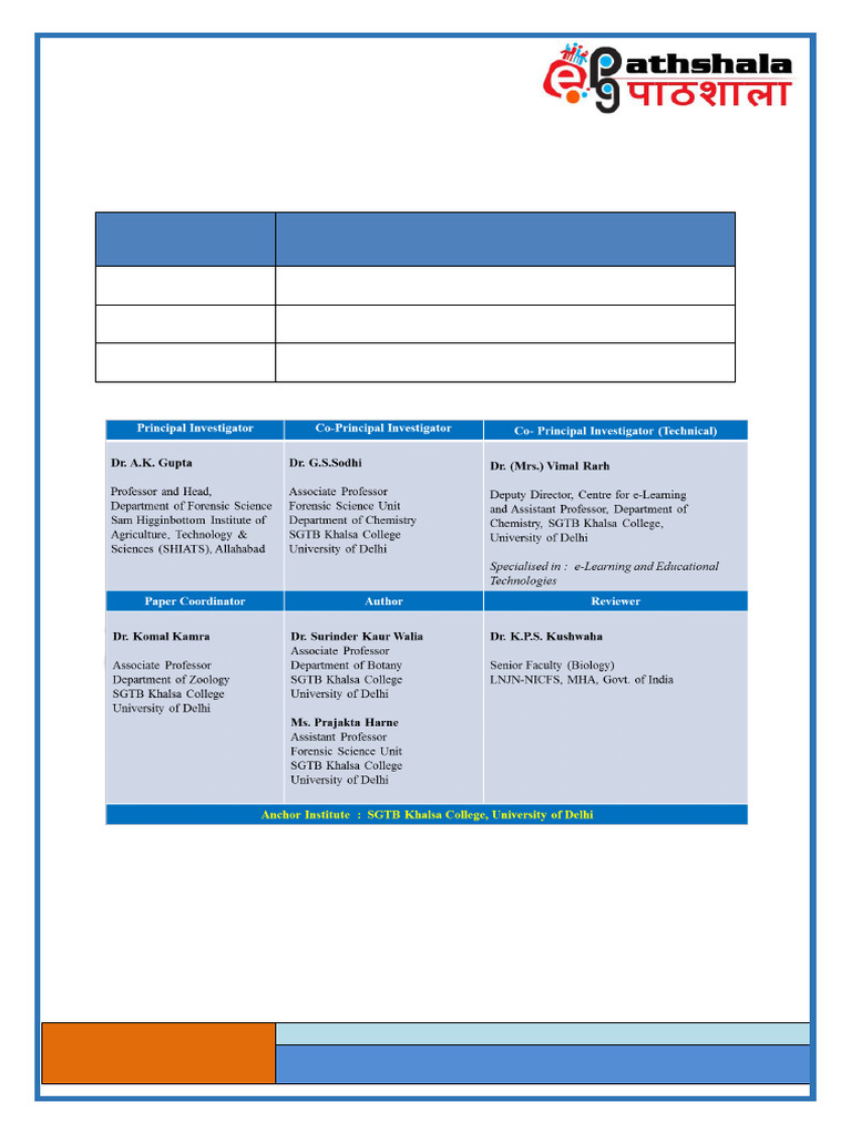 DNA - Sample Collection and Handling | PDF | Crime Scene | Dna Profiling