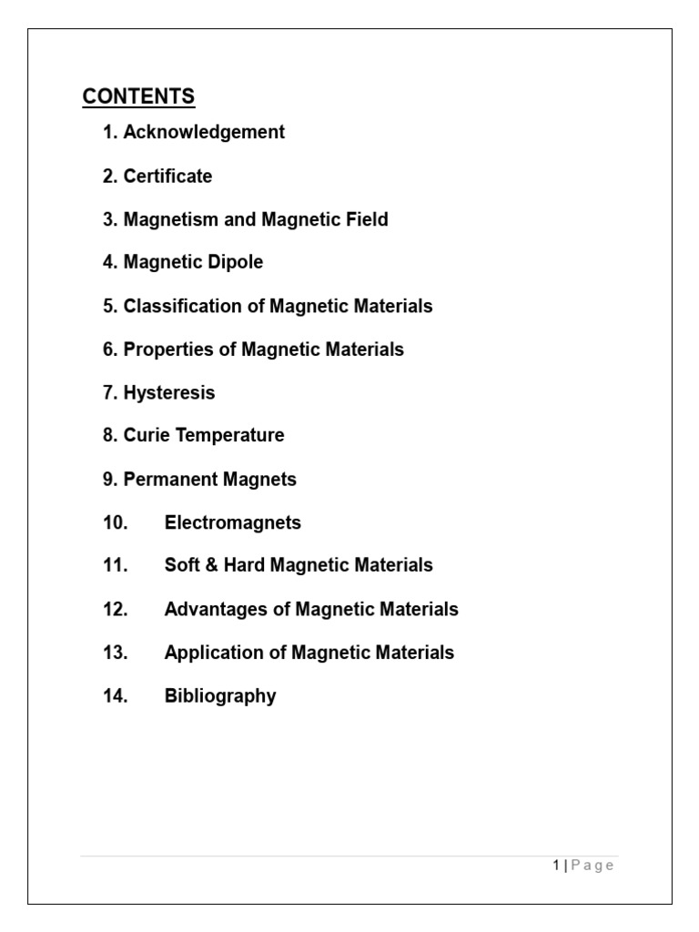 Understanding Magnetic Materials and Properties | PDF | Magnetism ...