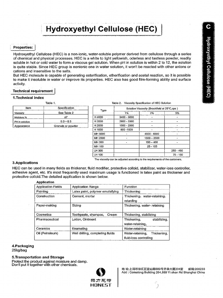 Tds Hec Honest | PDF