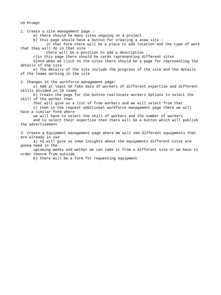 v0 Prompt | PDF