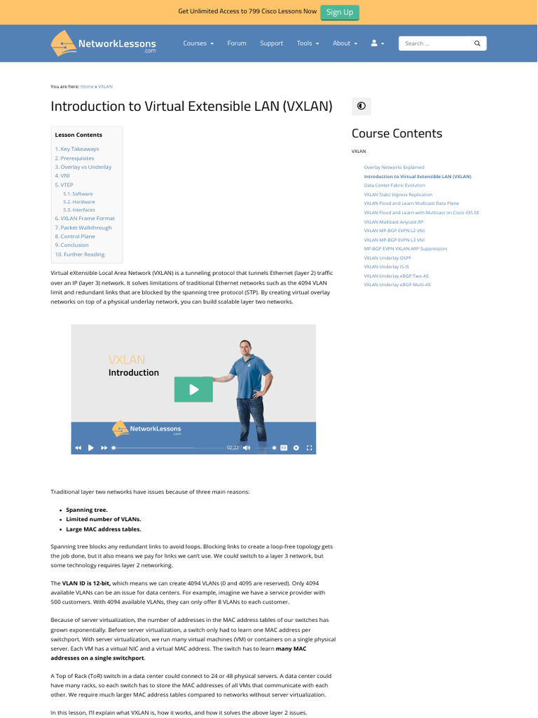 Understanding VXLAN Tunneling Protocol | PDF | Computer Network | Multicast
