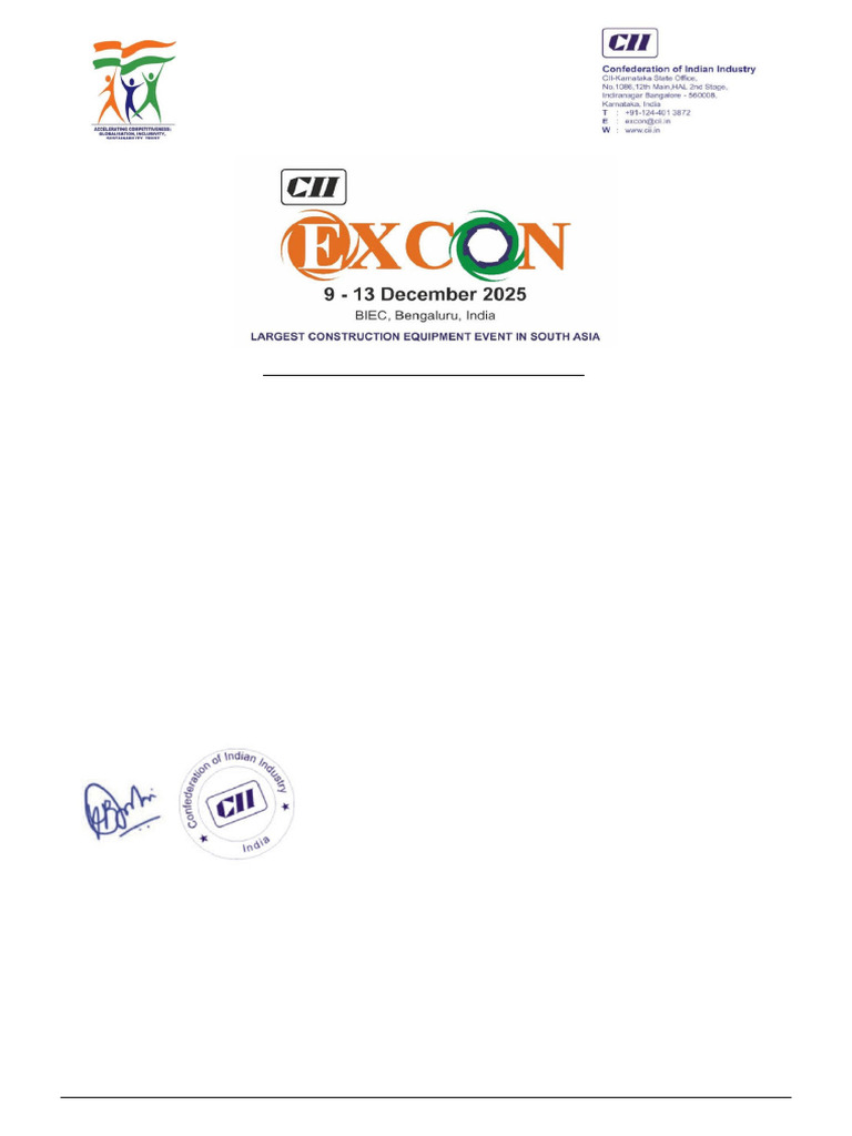 ACO Form Work at Excon 2025 Exhibition | PDF