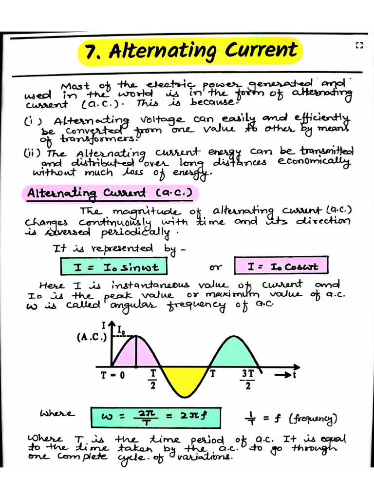Ac Notes | PDF
