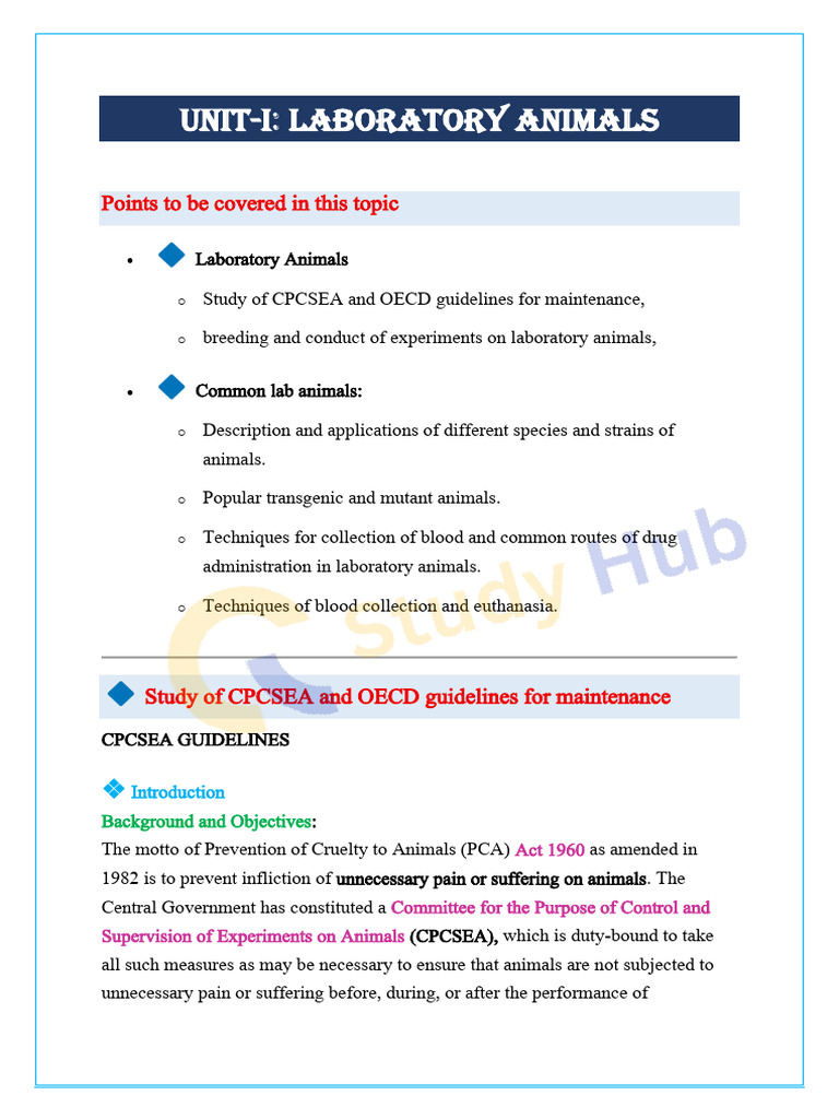 Laboratory Animal Guidelines and Practices | PDF | Gene Knockout ...
