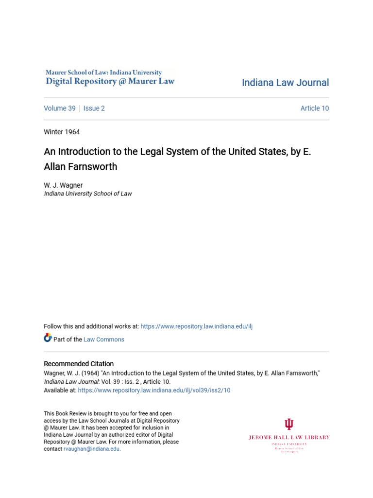 Overview of U.S. Legal System | PDF | Precedent | Supreme Court Of The ...