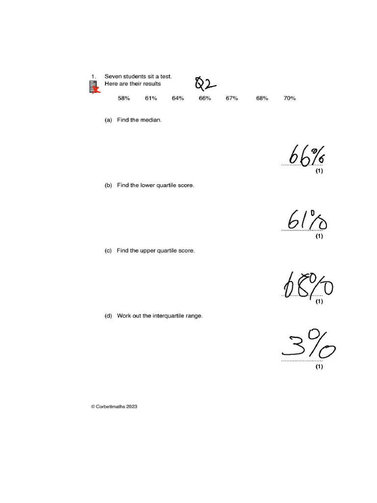 Math Homework | PDF
