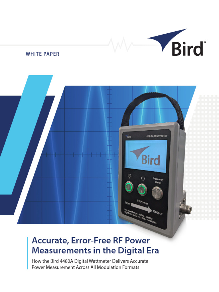 Accurate RF Power Measurement Solutions | PDF | Diode | Frequency ...