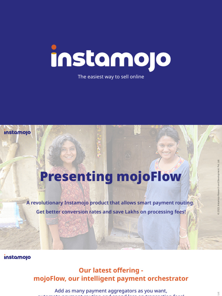 Optimize Online Sales with mojoFlow | PDF | Point Of Sale | Payments