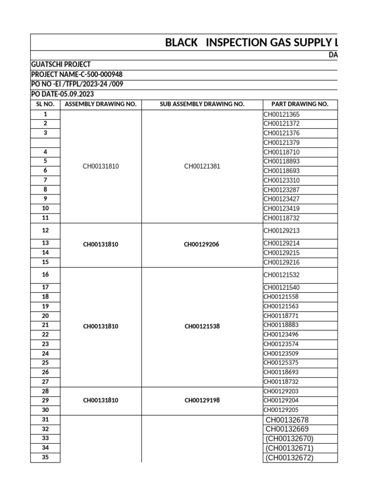 Gas Supply Line Inspection Report | PDF | Mechanical Engineering | Gases