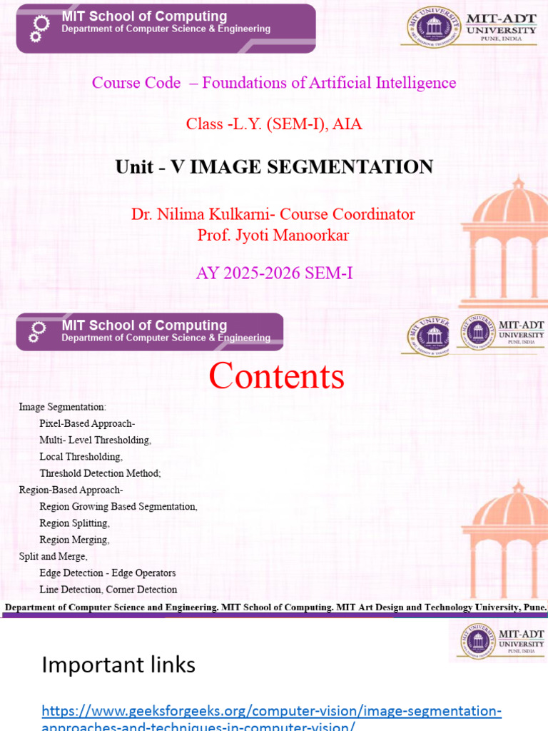 Image Segmentation Techniques Overview | PDF | Image Segmentation ...