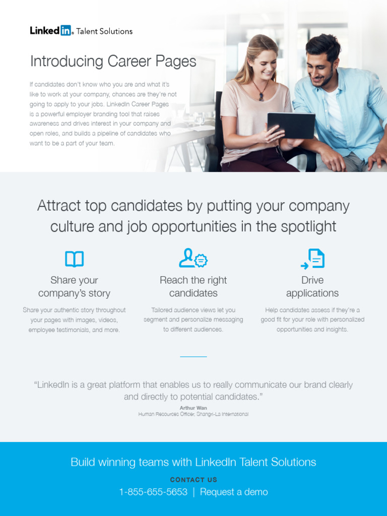 Optimize Your LinkedIn Career Pages | PDF | Linked In | Recruitment