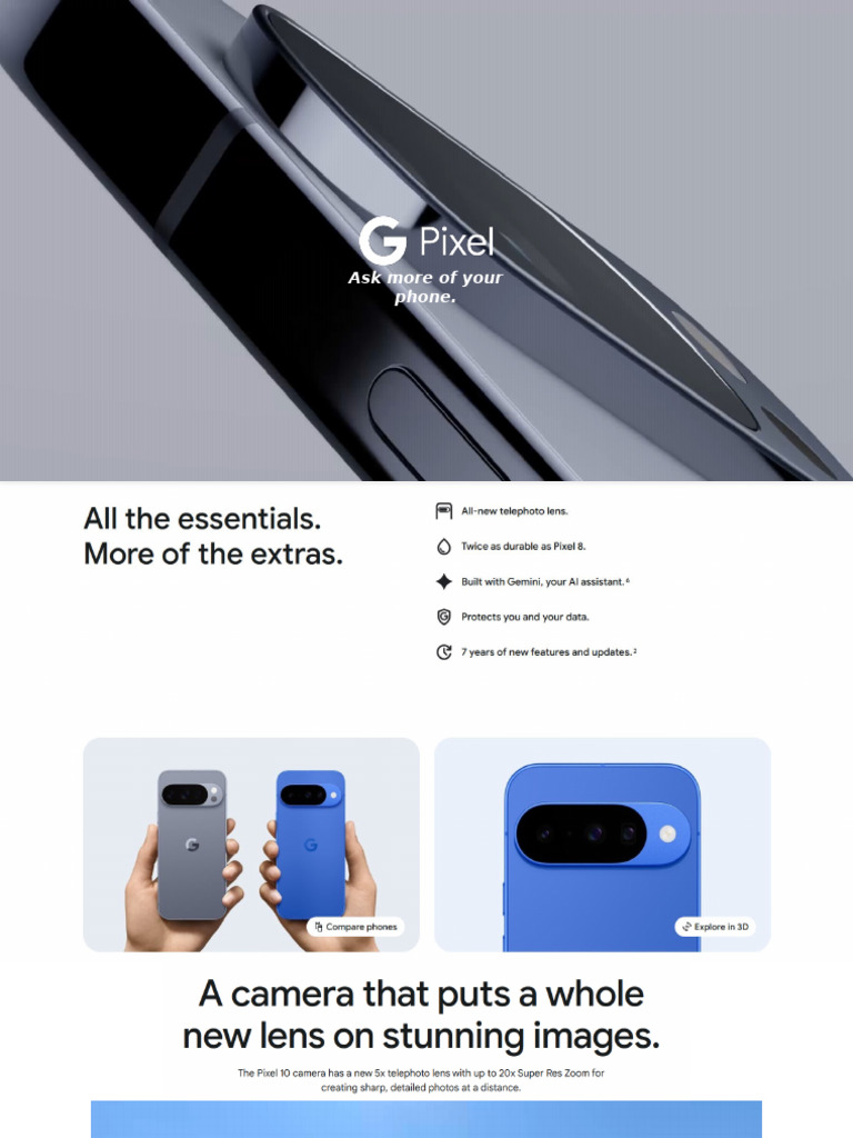 Google Pixel Presentation | PDF