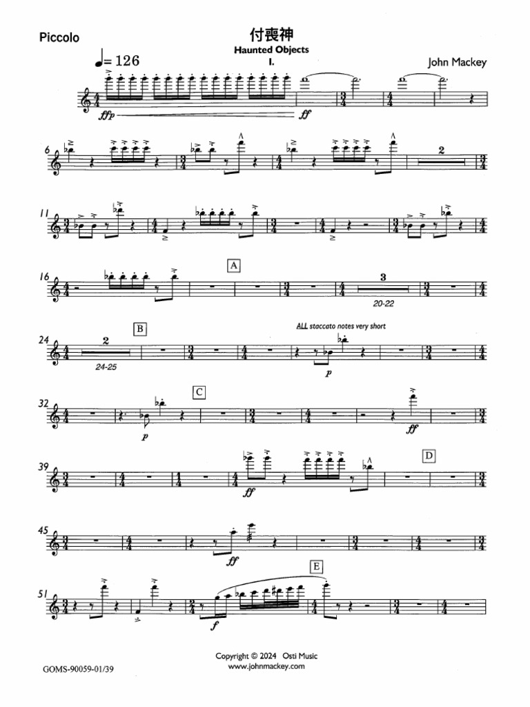 Piccolo | PDF