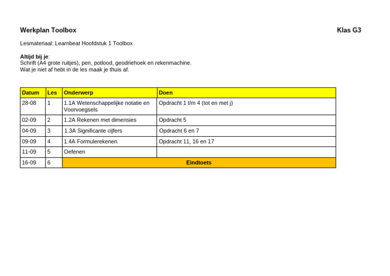 1 Planning Toolbox | PDF