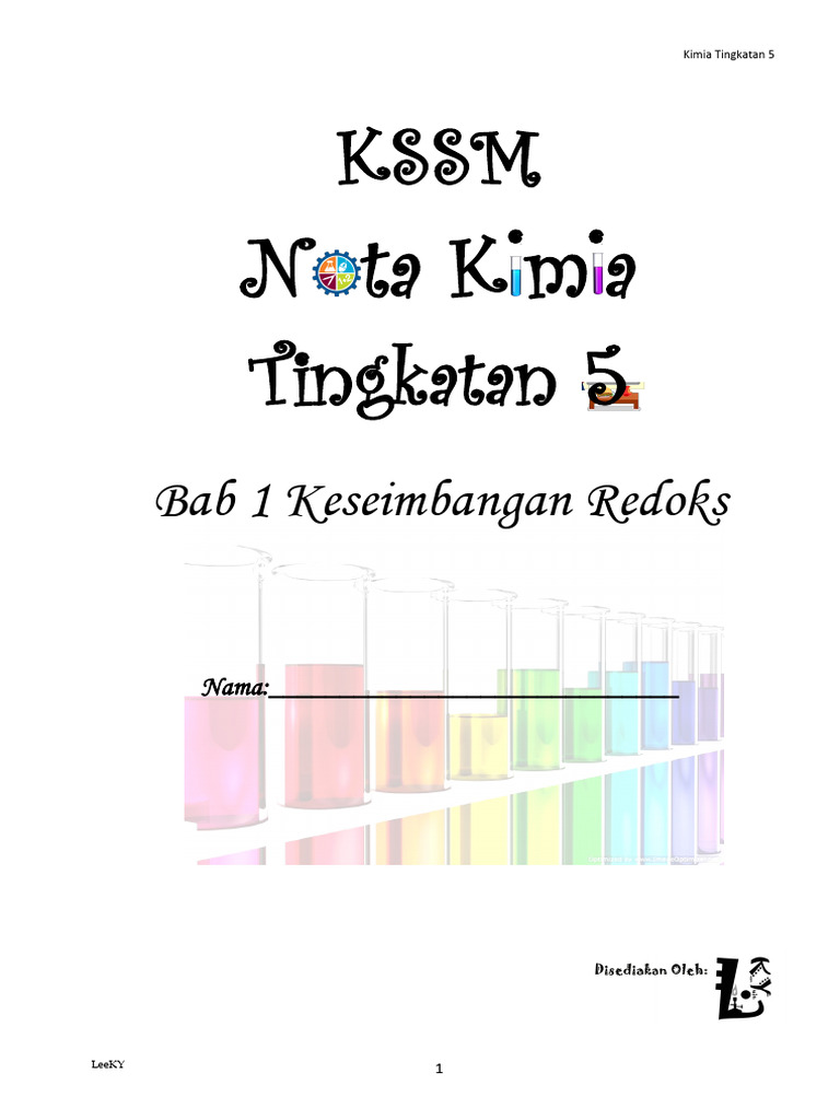 Nota Kimia t5 | PDF