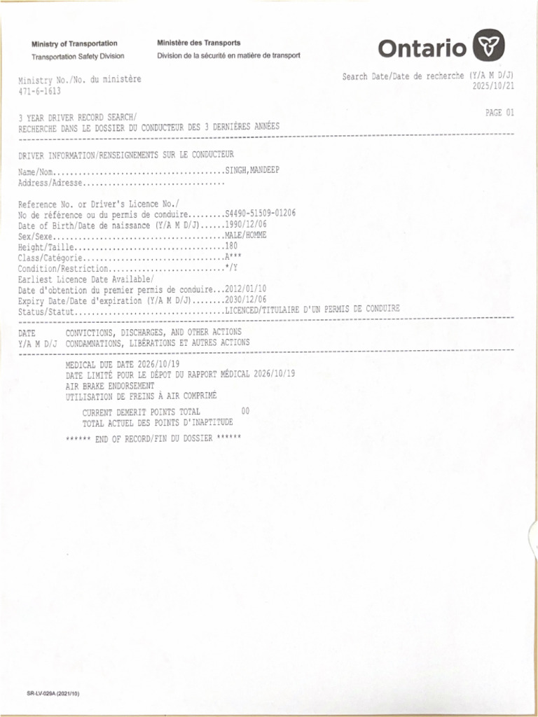 Driving Abstract | PDF