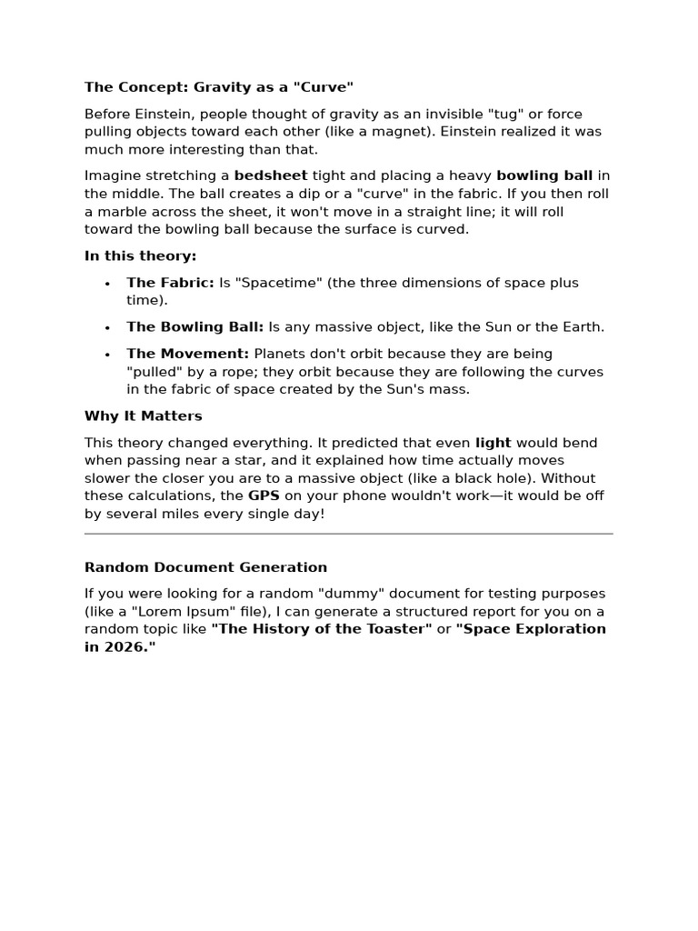 The Foundation of the General Theory of Relativity | PDF