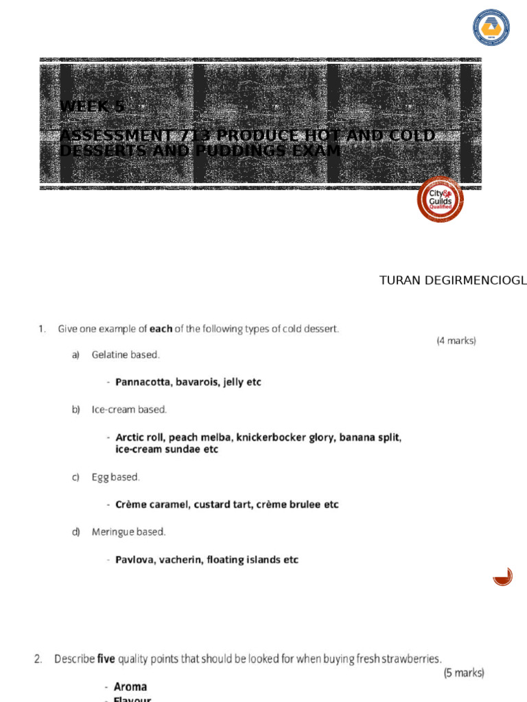 Week 5 Assessment 713 Exam | PDF