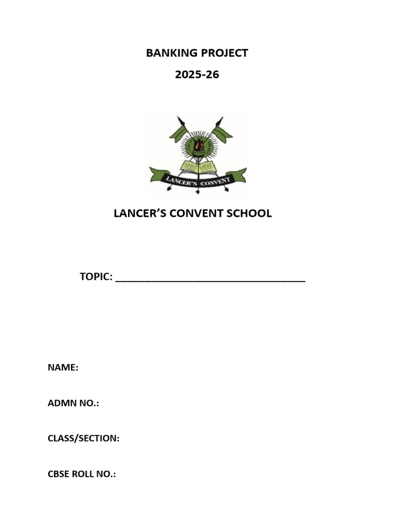 Initial Pages Banking | PDF