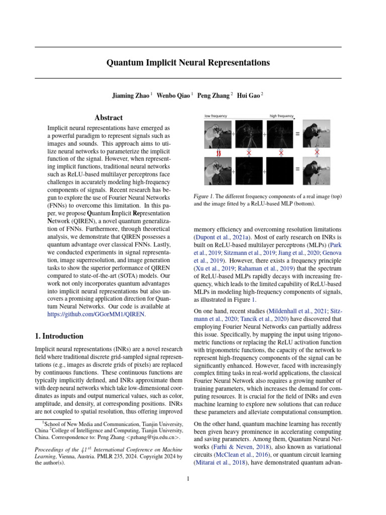 Quantum Implicit Neural Representations | PDF | Function (Mathematics ...