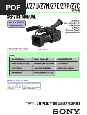 Hvr Z7u Hvr Z7j Hvr Z7n Hvr Z7e Hvr Z7p Hvr Z7c Service Manual Compact Cassette Soldering