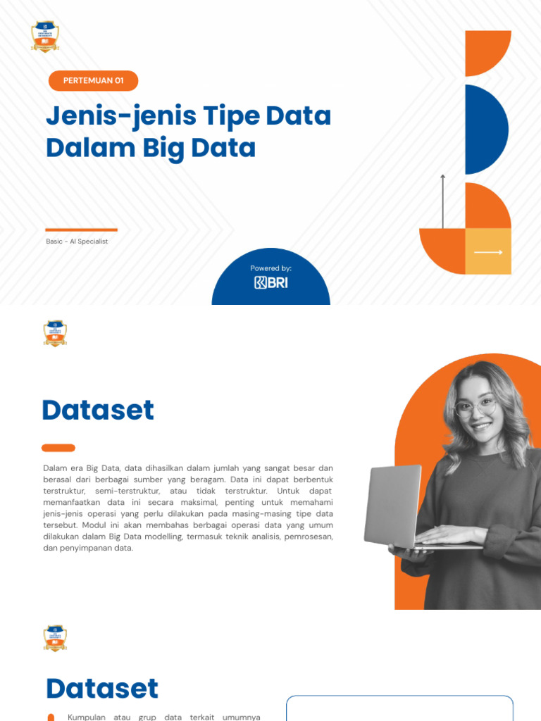 Tipe Data dalam Big Data dan Python | PDF
