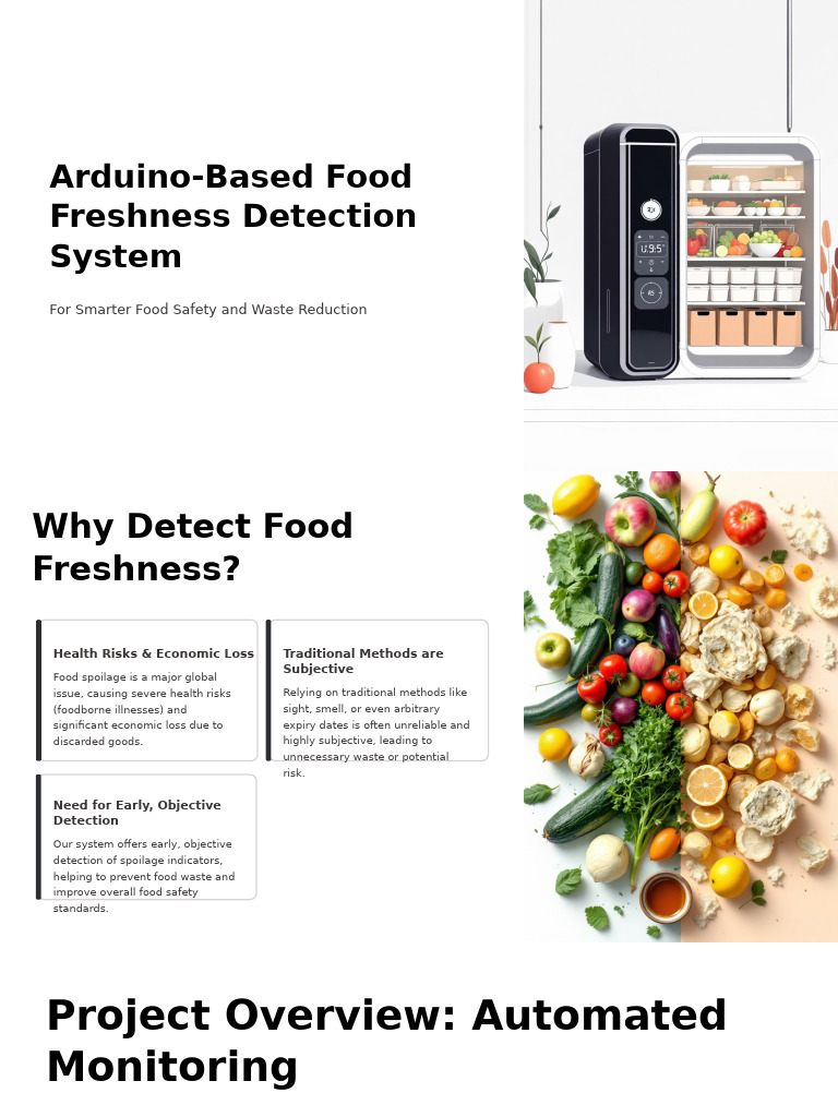 Arduino Food Freshness Detection System | PDF | Sensor | Internet Of Things