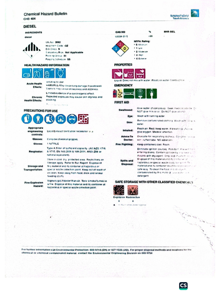 Diesel | PDF